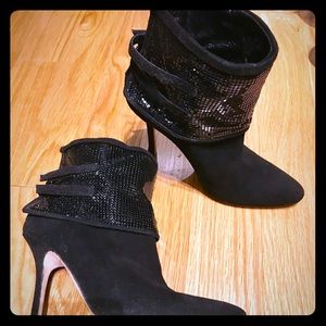 Manolo Blahnik high heel booties